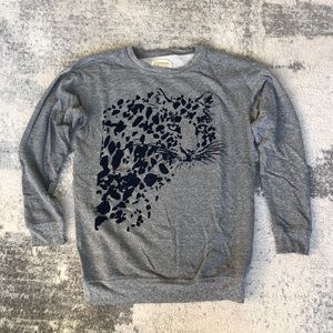 💥SALE! Current/Elliott Leopard Sweatshirt, sz2